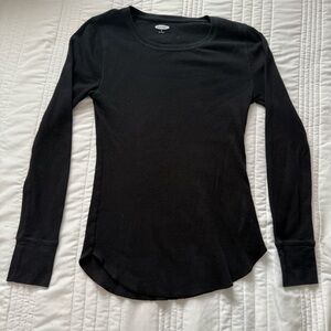WOMENS BLACK LONGSLEEVE